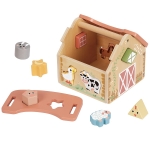 Дървена къщичка-сортер Моите приятели от фермата