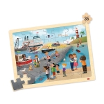 Комплект 4 пъзела -  Транспортни средства, 35ч.