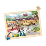 Комплект 4 пъзела -  Транспортни средства, 35ч.