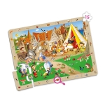 Комплект 4 пъзела за наблюдателност - Приказки