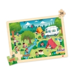 Комплект 4 пъзела -  Свободно време и социален живот, 24ч.