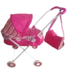 Количка за кукли с чанта, зимна