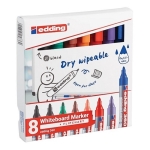 Маркер за бяла дъска Edding 360, 8 цвята