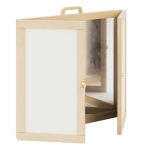 Преносимо сгъваемо логопедично огледало