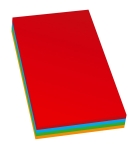 Хартия цветна А4 микс НАСИТЕНА 80гр./m2, 100л. (5цв.х20л.)