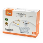 Дървен готварски комплект - бял