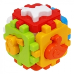 Занимателен куб с форми 2в1, комплект от 2 броя