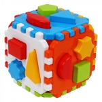 Занимателен куб с форми 2в1, комплект от 2 броя