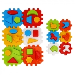 Занимателен куб с форми 2в1, комплект от 2 броя