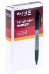 Маркер перманентен Axent Permanent D2606 1.0 мм, Черен