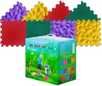 Модулен сензорен килим за игра Ortho Puzzle - Микс Гора