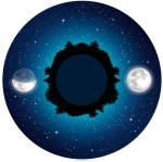 Тематичен диск за проектор Aura – Звездно небе