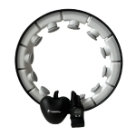 Масажен обръч inSPORTline Weight Hoop Feel 69-108 см