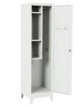 Санитарен метален шкаф Carmen CR-1284 E J, 50х50 H=190см - сив