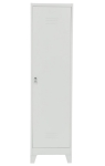 Санитарен метален шкаф Carmen CR-1284 E J, 50х50 H=190см - сив