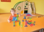 Конструктор - Прозрачни блокове, 50 части