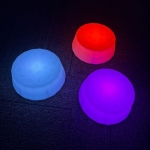 Сензорни камъни с LED-светлина Ф-21 см, 6 броя
