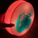 Сензорни гел основи с LED-светлина Кръг Ф-30 см, 6 броя
