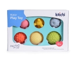 Играчки за баня - Сензорни топки, 6 броя