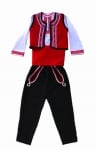Народна носия за момче  7-12 години (Модел 3) - риза, елек, панталон, пояс