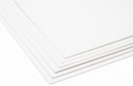 Гладък бял картон 200 gsm 50x70 см, 25 листа