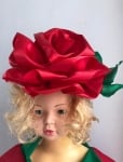 Ръчно изработена диадема с цвете - Роза