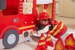 Viga Манипулативен кът за игра - Пожарна станция