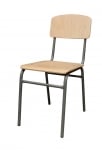 Стол ученически двойно укрепен, H=46см