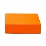Възглавница за сядане за под от пяна, квадрат - Оранжева