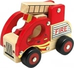Дървена кола - Пожарна кола