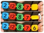 Математическа игра за нанизване - Числа 1-20