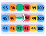 Математическа игра за нанизване - Числа 0-100