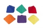 Пирамидални торбички за хвърляне в цел - 6 броя