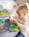 Haba Игра за нанизване с шаблони - Жаба на турне