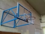 Баскетболна стойка за стена - Сгъваема
